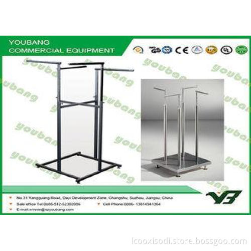 Adjustable height Metal 4 way garment rack , hanging clothi